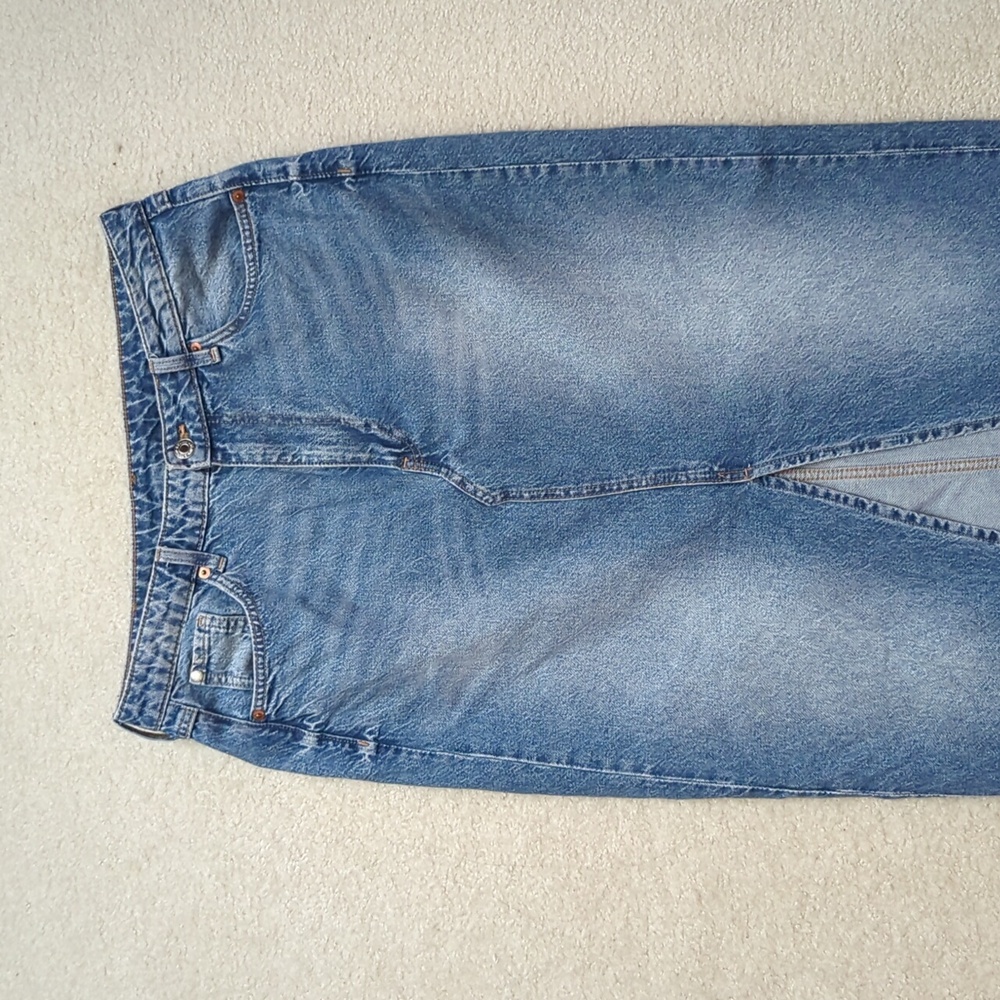 H&M Denim Maxi Skirt, M